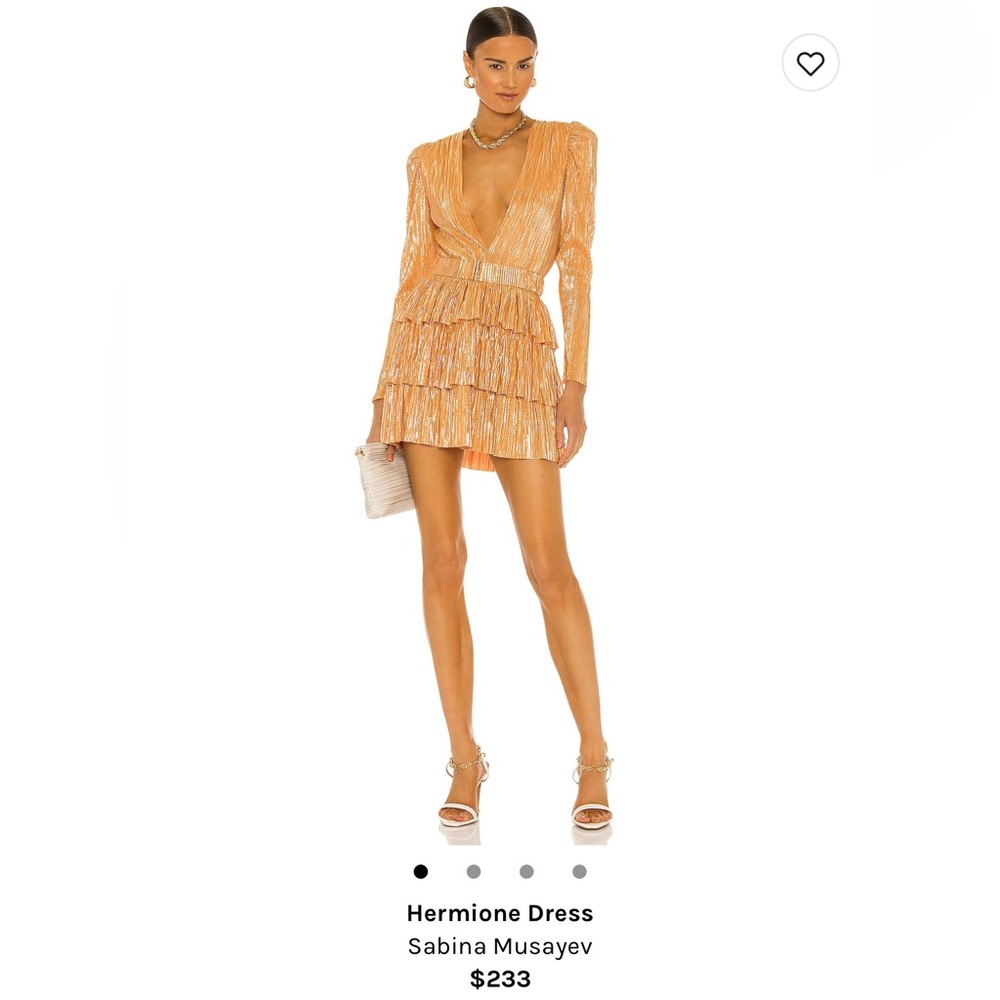 Sabina Musayev Mandarin Hermione Dress